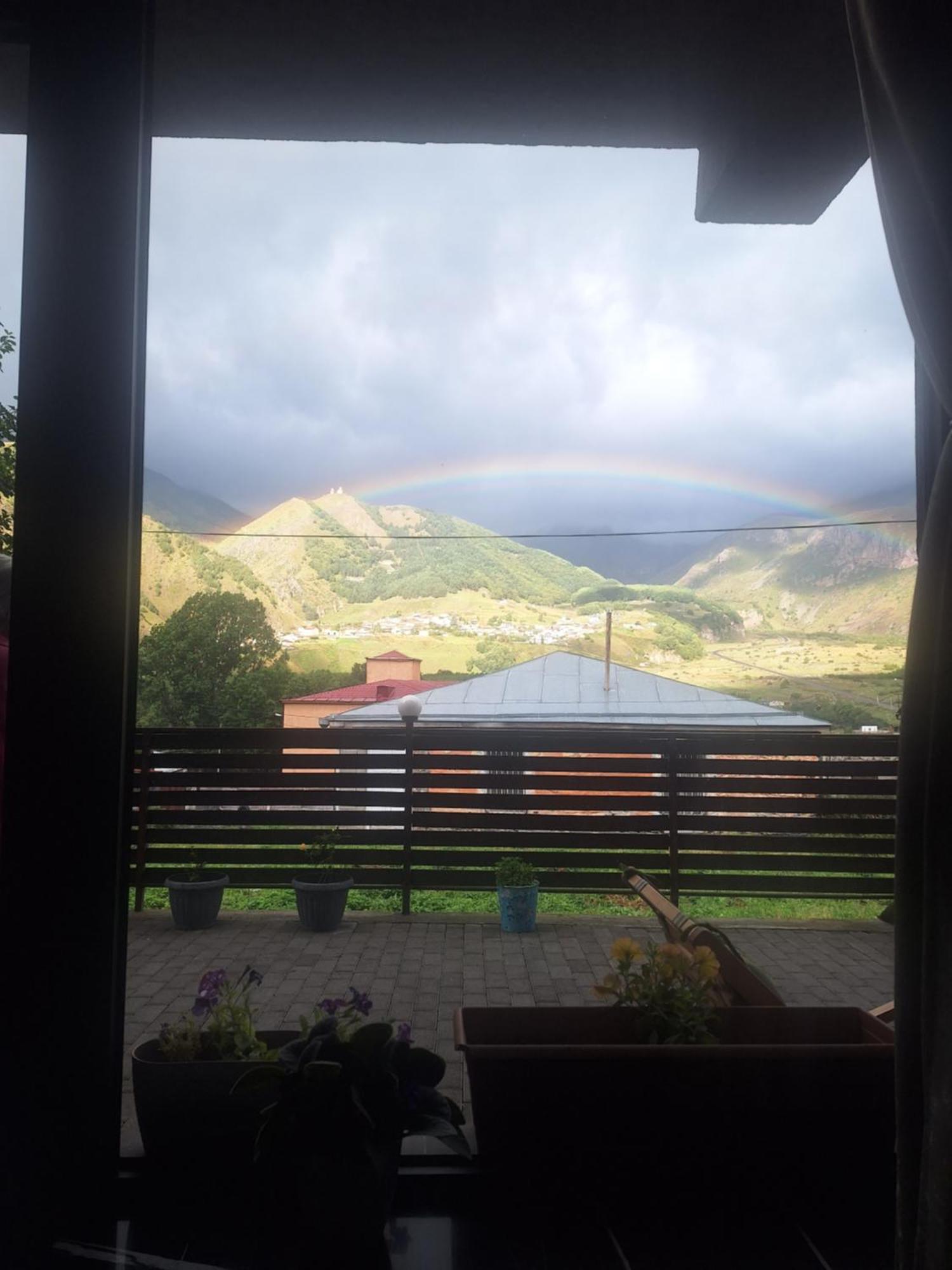 Best view Kazbegi Exterior foto